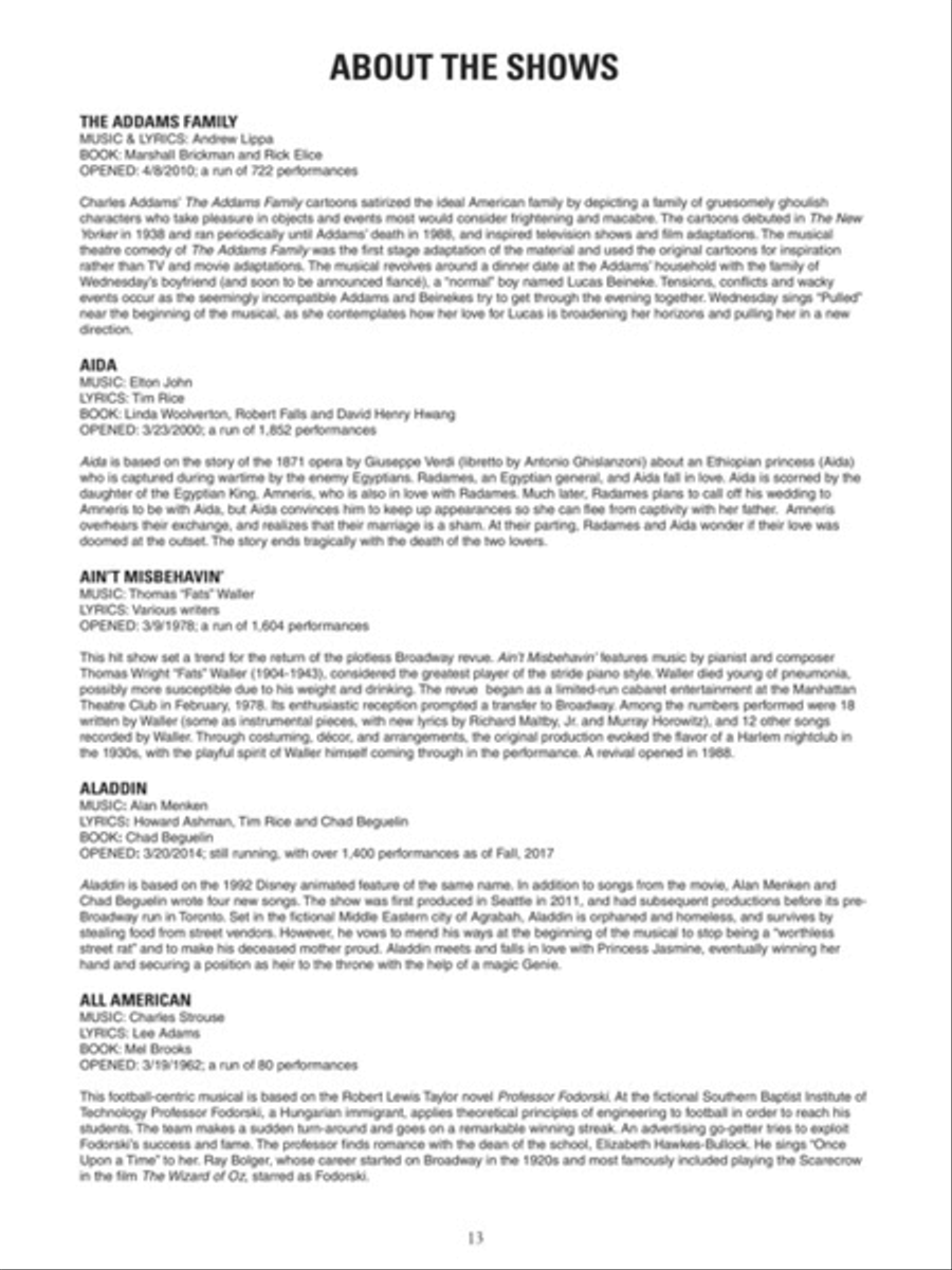 The New Broadway Fake Book Voice scores gallery preview page 5