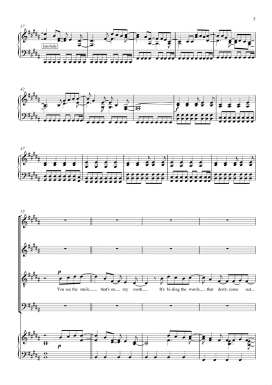 The Story 4-Part scores gallery preview page 5