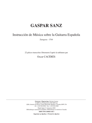 Book cover for Instruccion de Musica sobre la Guitarra Espanola