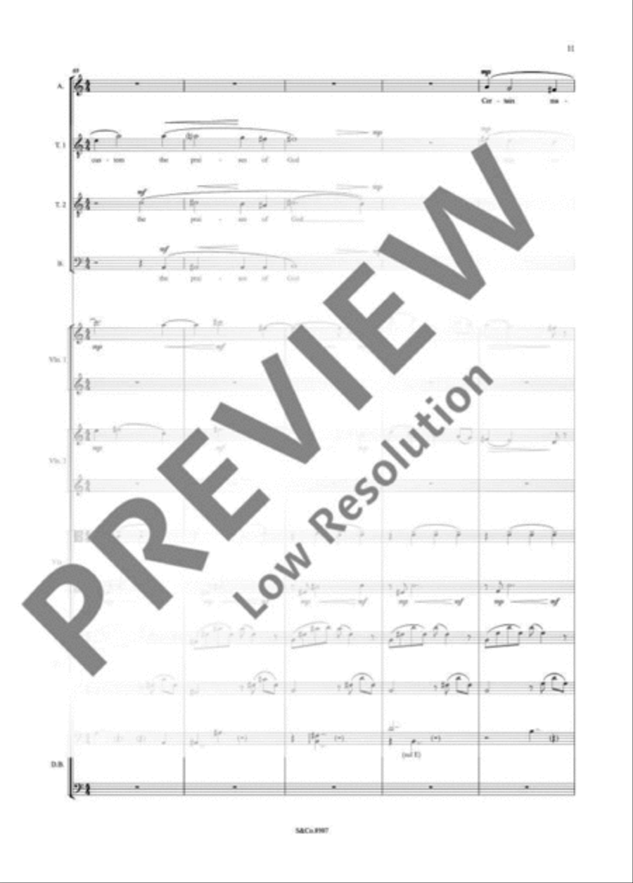 The Voice of St. Columba String Orchestra scores gallery preview page 16