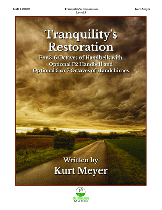 Book cover for Tranquility's Restoration (for 3-6 octaves of handbells) (site license)