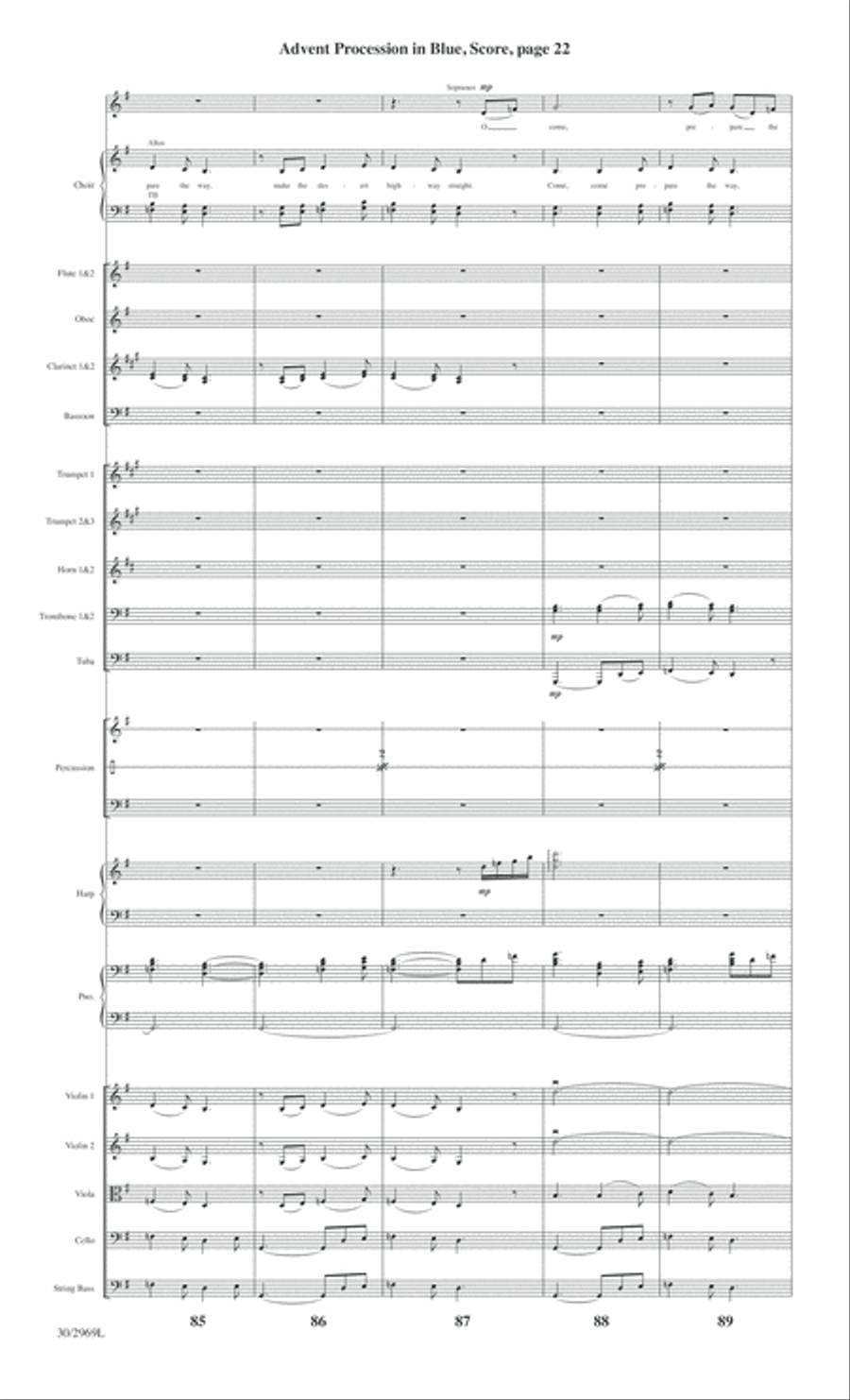 The Heart of Christmas - Full Score Choir scores gallery preview page 24