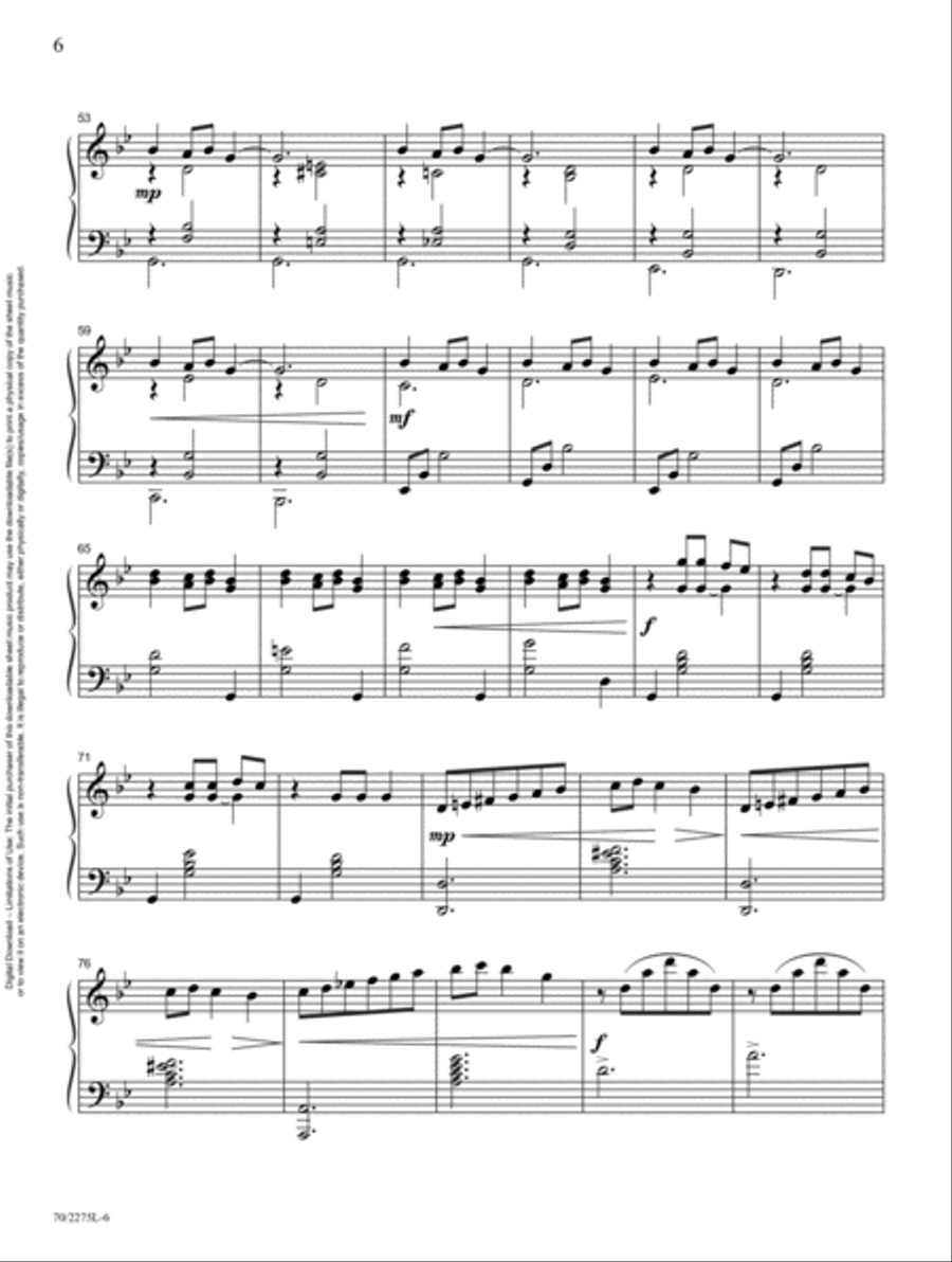 Christmas at the Keyboard Piano Solo scores gallery preview page 6