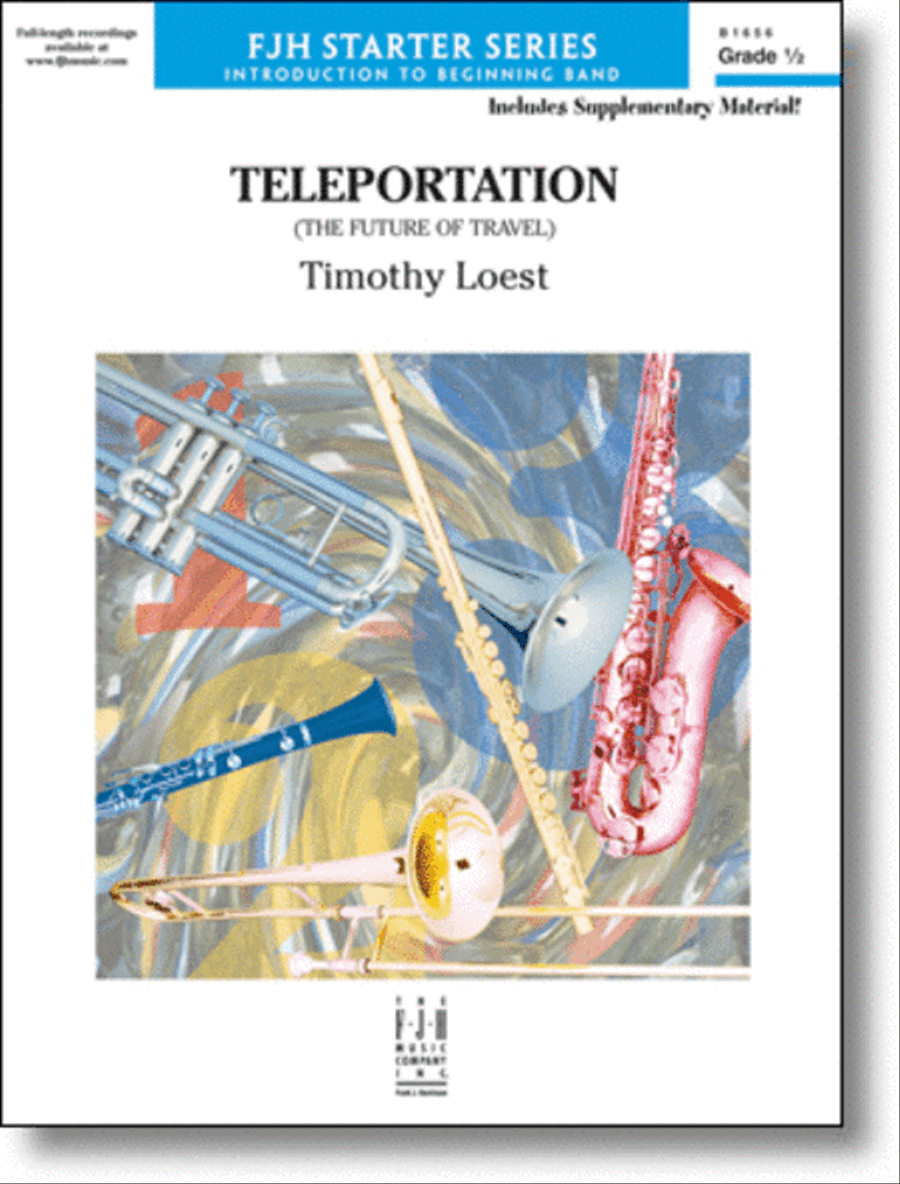 Teleportation Concert Band scores gallery preview page 1