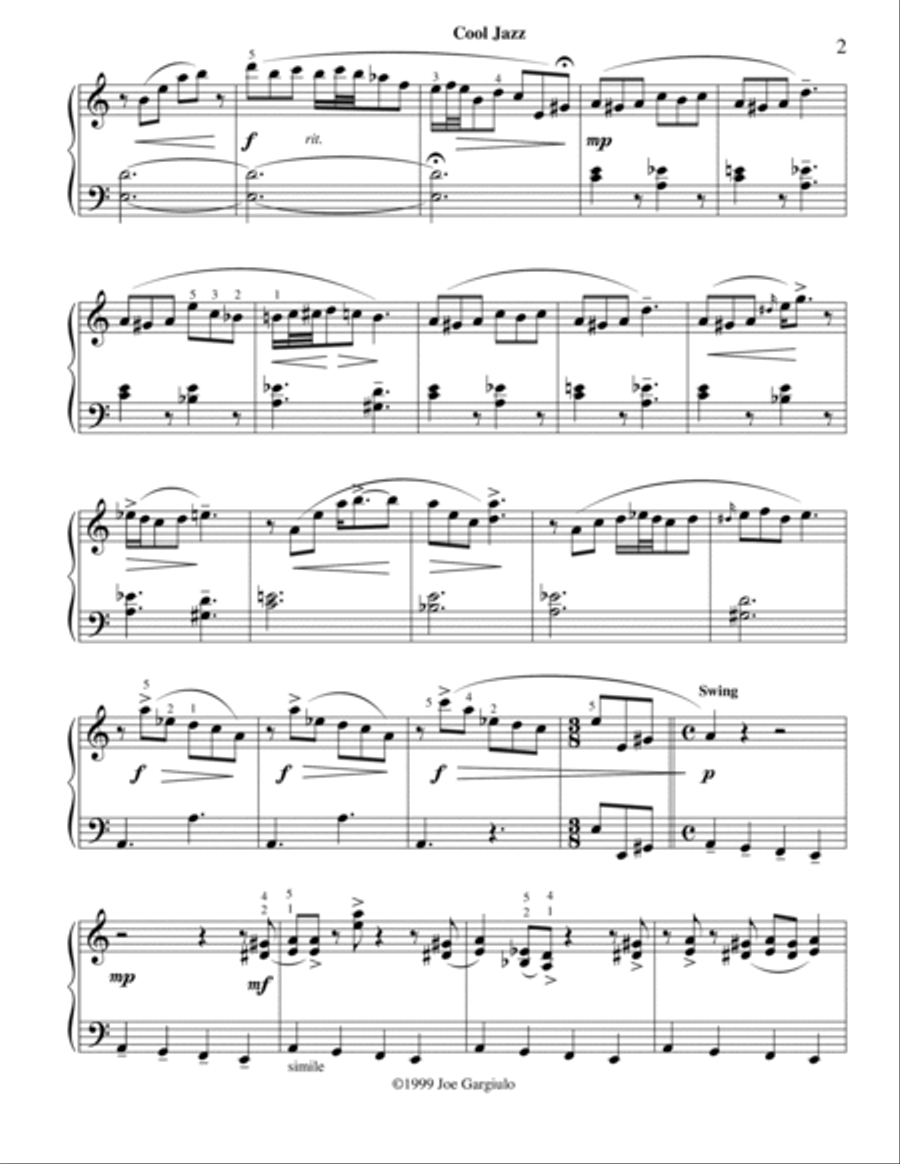 Cool jazz hot sale piano