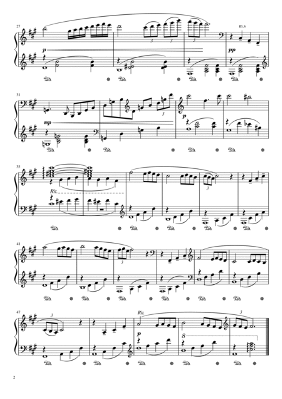 Deux morceaux sous forme de dialogue Piano Solo scores gallery preview page 3