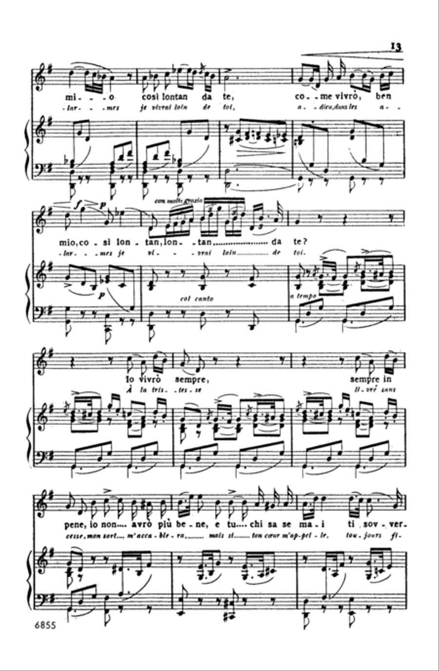 Rossini: Soirées Musicales, Volume I (Italian/French) Voice scores gallery preview page 2