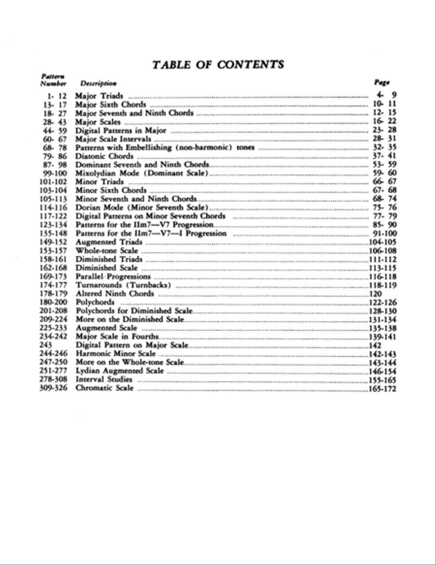 Patterns for Jazz -- A Theory Text for Jazz Composition and Improvisation Bass Clef Instrument scores gallery preview page 2
