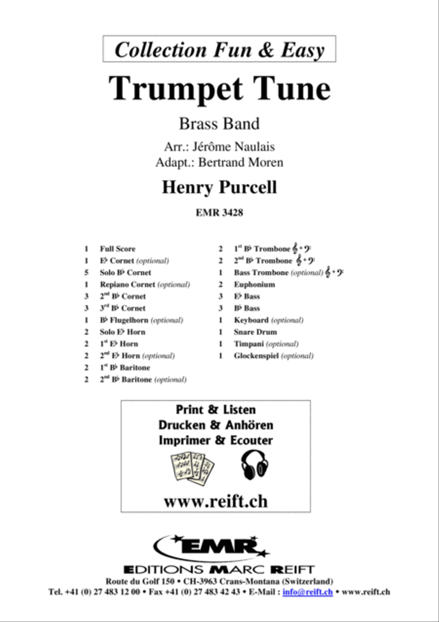 Trumpet Tune Trumpet Tune Brass Band scores gallery preview page 2