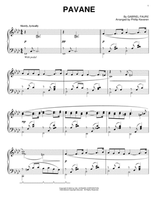 Pavane [Jazz version] (arr. Phillip Keveren)