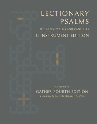 Book cover for Lectionary Psalms - Instrument edition