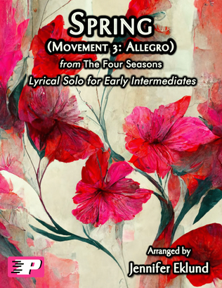 Spring Theme from "The Four Seasons" (Movement 3) Early Intermediate Lyrical Solo