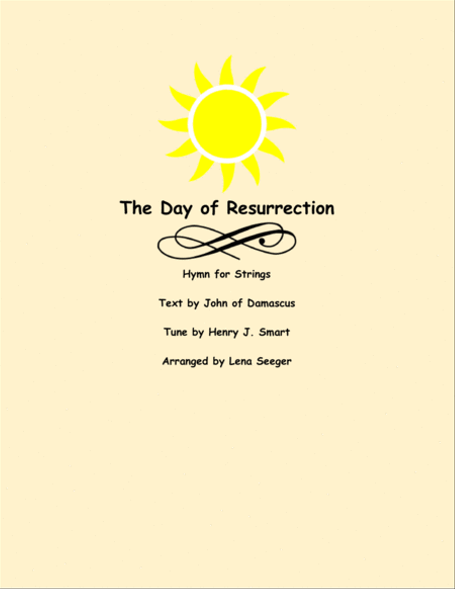 The Day of Resurrection String Quartet scores gallery preview page 1