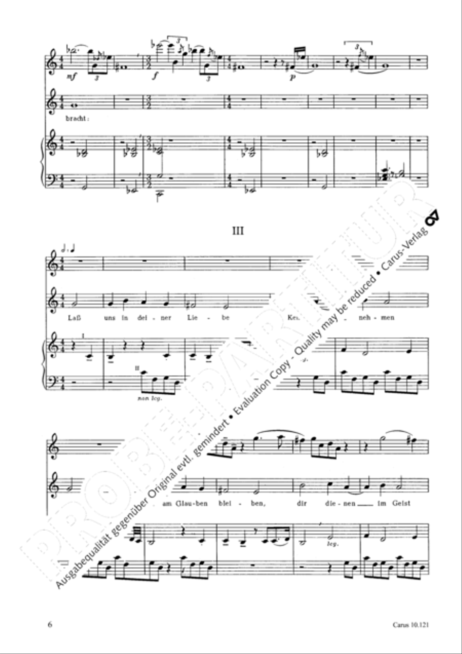 The only Son from Heaven (Herr Christ, der einig Gotts Sohn) Unison Choir scores gallery preview page 7