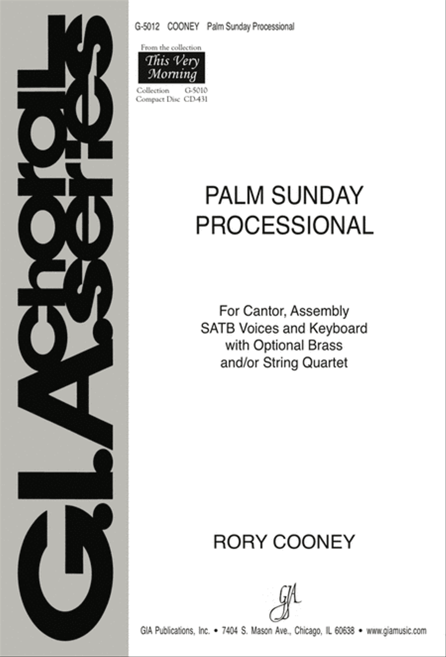 Palm Sunday Processional - Brass Quartet edition Brass Quartet scores gallery preview page 1