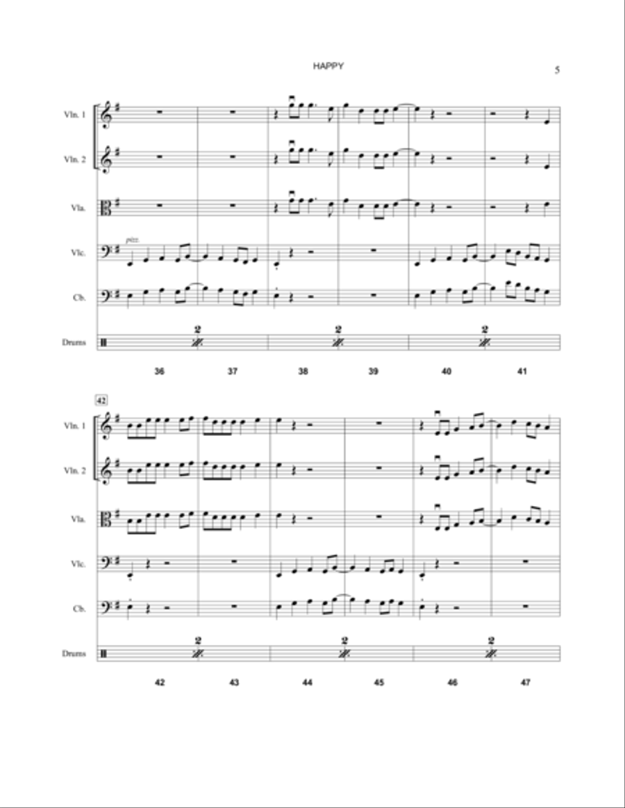 Happy Happy Set of Parts scores gallery preview page 5