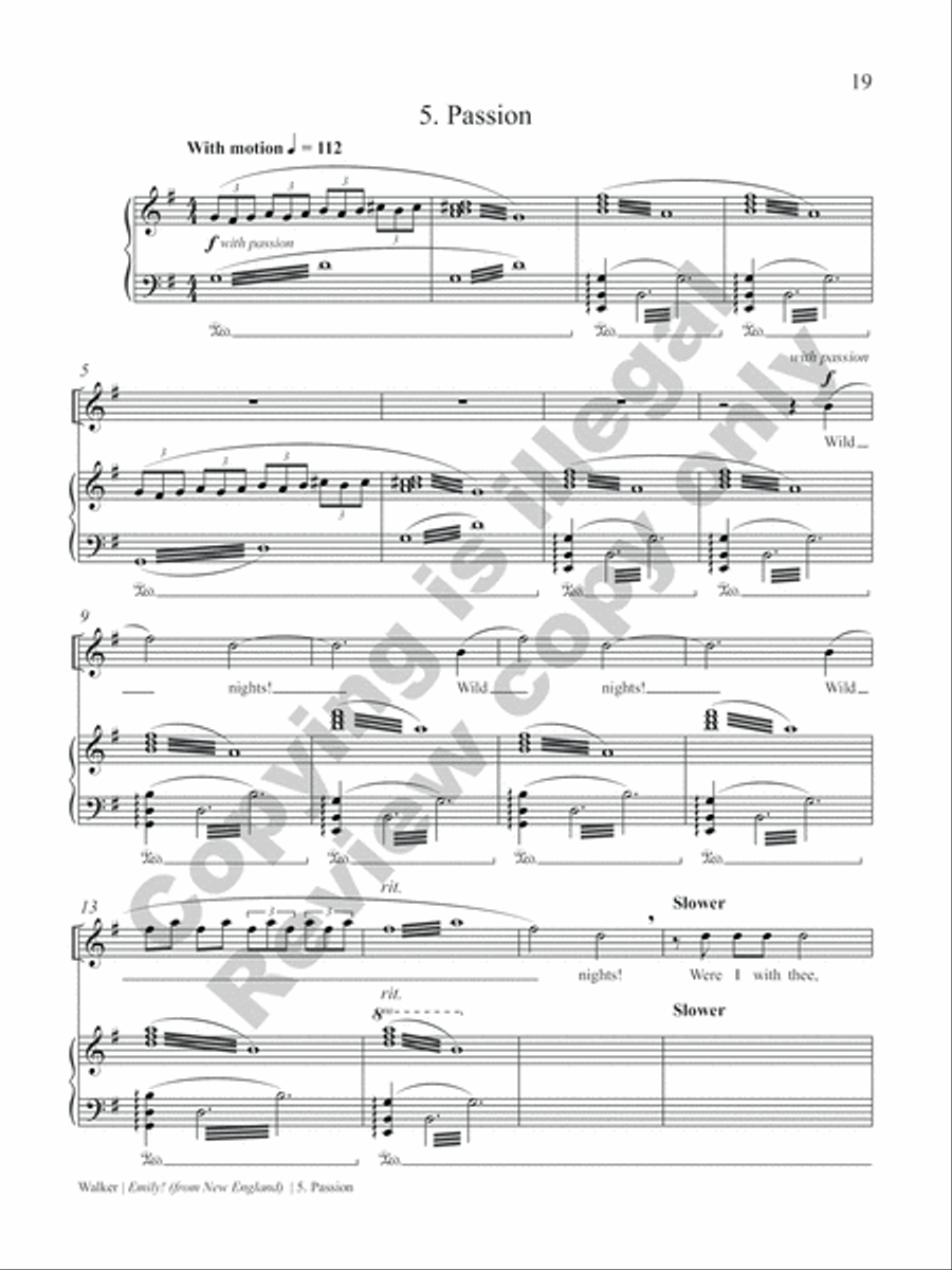 Emily! (from New England) Soprano Voice scores gallery preview page 28