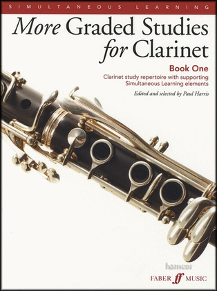 Book cover for More Graded Studies Clarinet Book 1