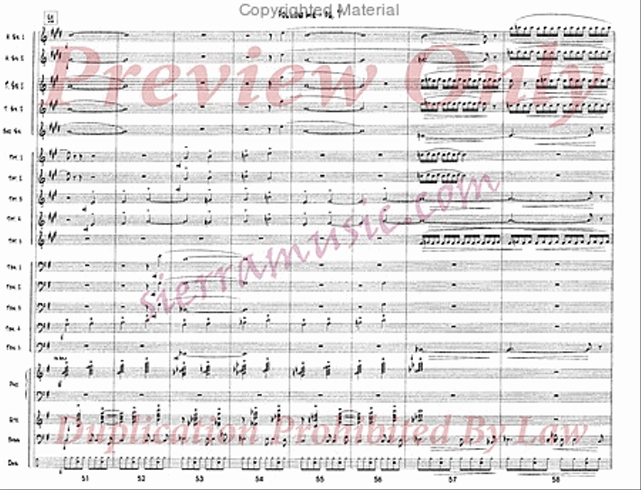 Follow Me Follow Me Jazz Ensemble scores gallery preview page 8
