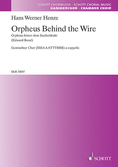 Orpheus Behind The Wire