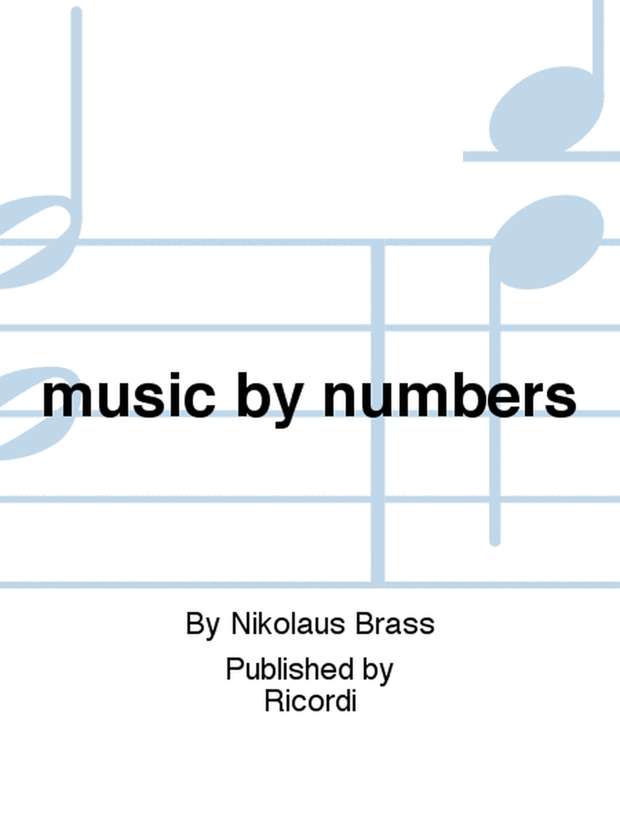 music by numbers