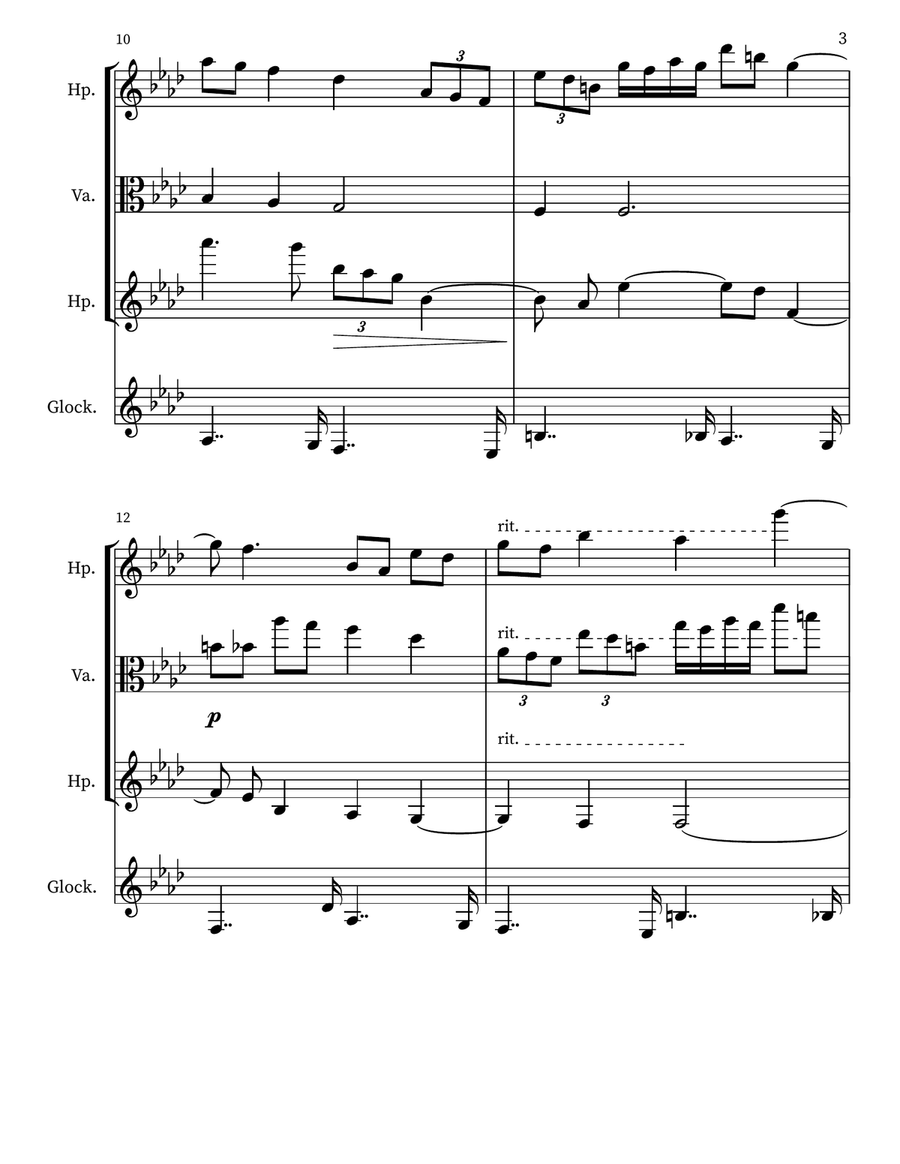 Children's Musing 16 Children's Musing 16 Small Ensemble scores gallery preview page 3