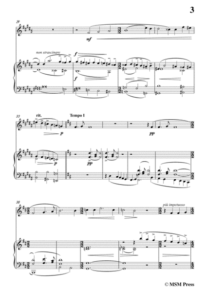 Mahler-Um Mitternacht, for Violin and Piano image number null