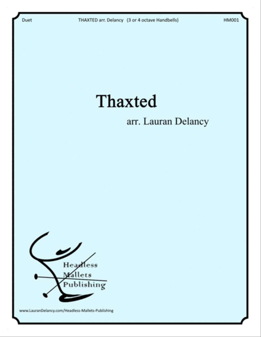 Thaxted Handbell Choir scores gallery preview page 1