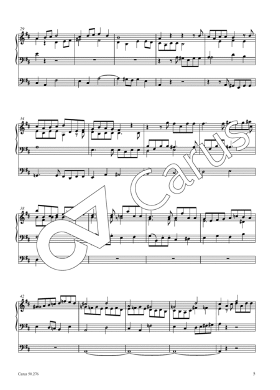 Three preludes and fugues for organ JWV 10, 13 and 17 Organ scores gallery preview page 6