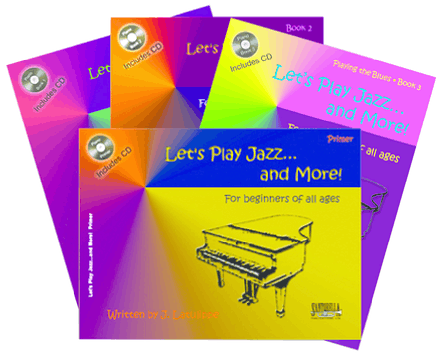 Let's Play Jazz and More * Complete Method for Beginners * with 4 CDs Piano Method scores gallery preview page 1