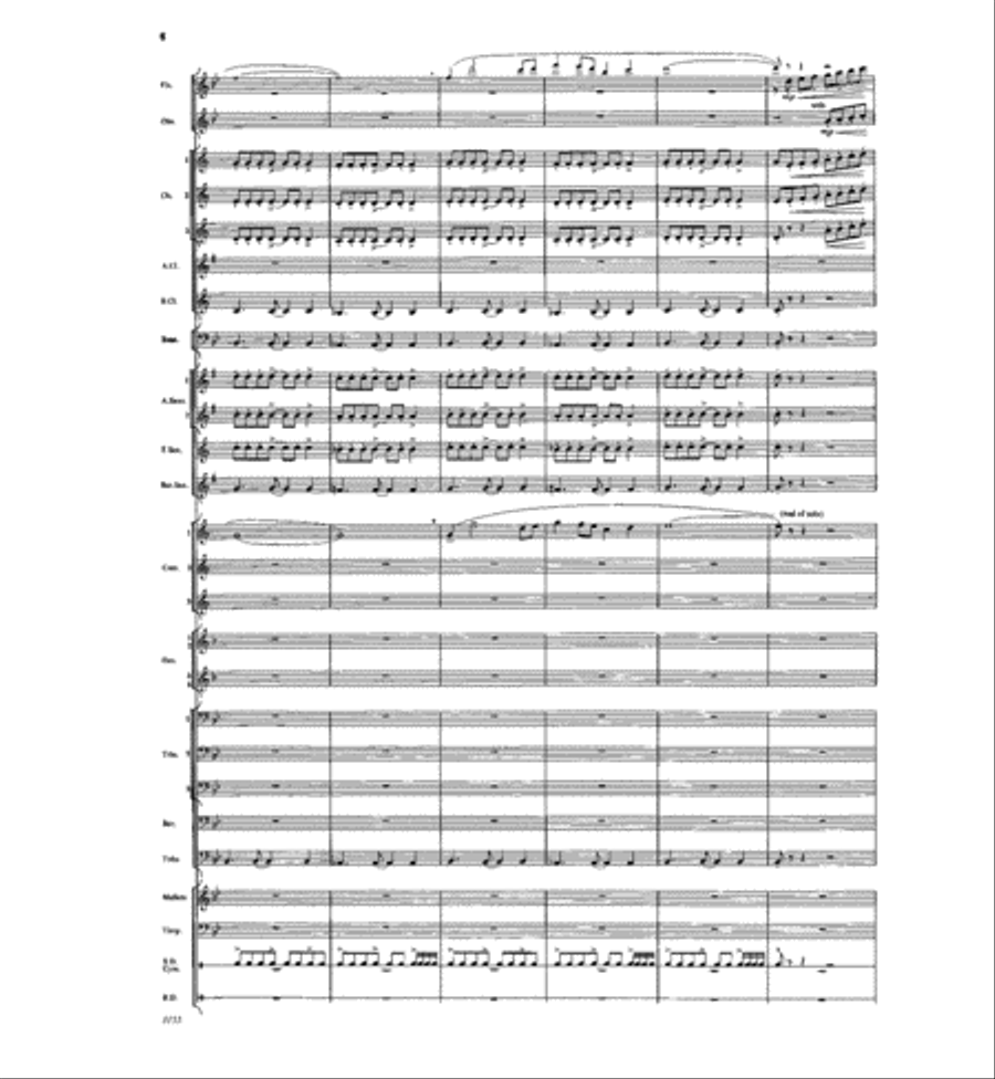 Majestia Concert Band scores gallery preview page 6