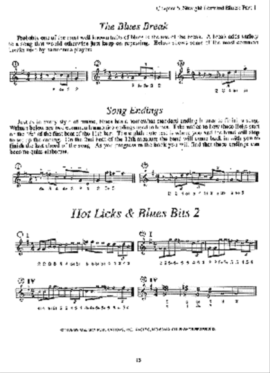 Classic Chicago Blues Harp #1 Level 2 Harmonica scores gallery preview page 2