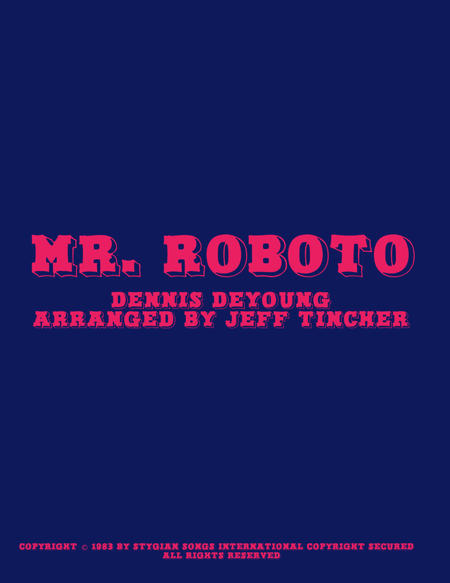 Mr. Roboto image number null