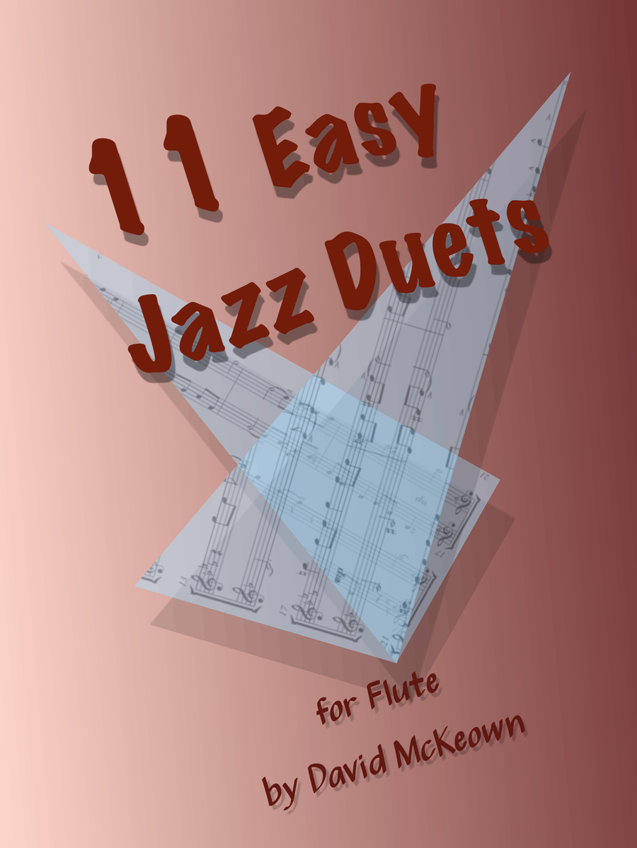 11 Easy Jazz Duets for Flute Flute Duet scores gallery preview page 1