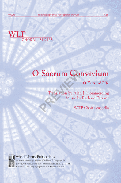 O Sacrum Convivium image number null