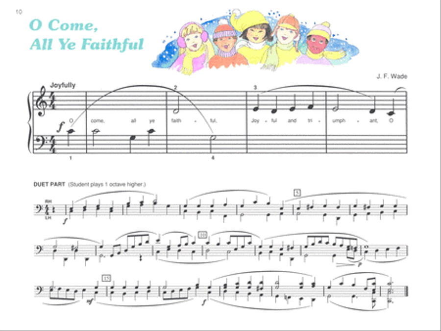 Alfred's Basic Piano Prep Course Christmas Joy!, Book B Piano Method scores gallery preview page 3