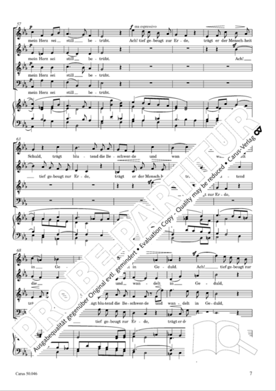 Passionsgesang Passionsgesang 4-Part scores gallery preview page 8