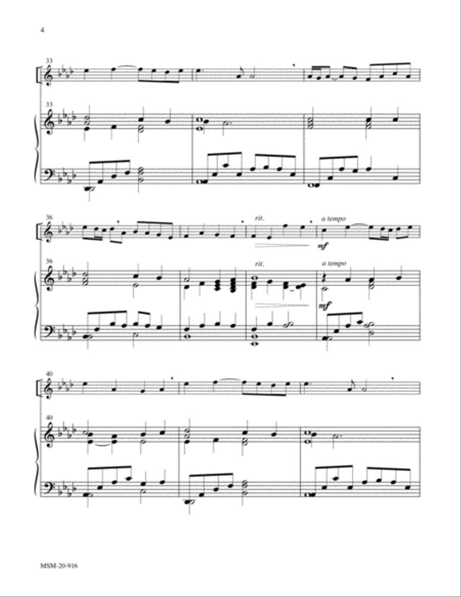When I Survey the Wondrous Cross Cello scores gallery preview page 4