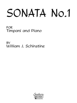 Book cover for Sonata No. 1 for Timpani