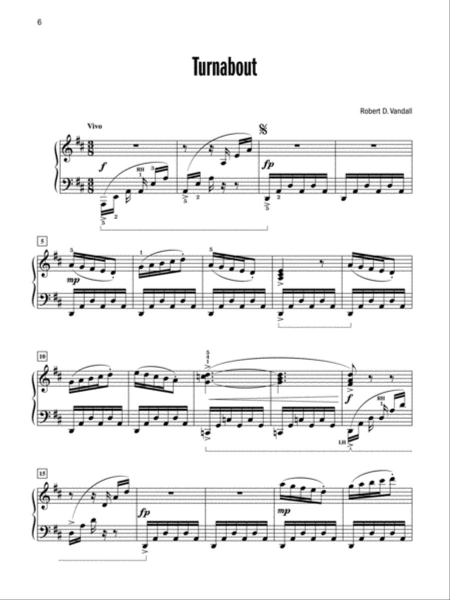 Celebrated Virtuosic Solos, Book 4 Piano Solo scores gallery preview page 3