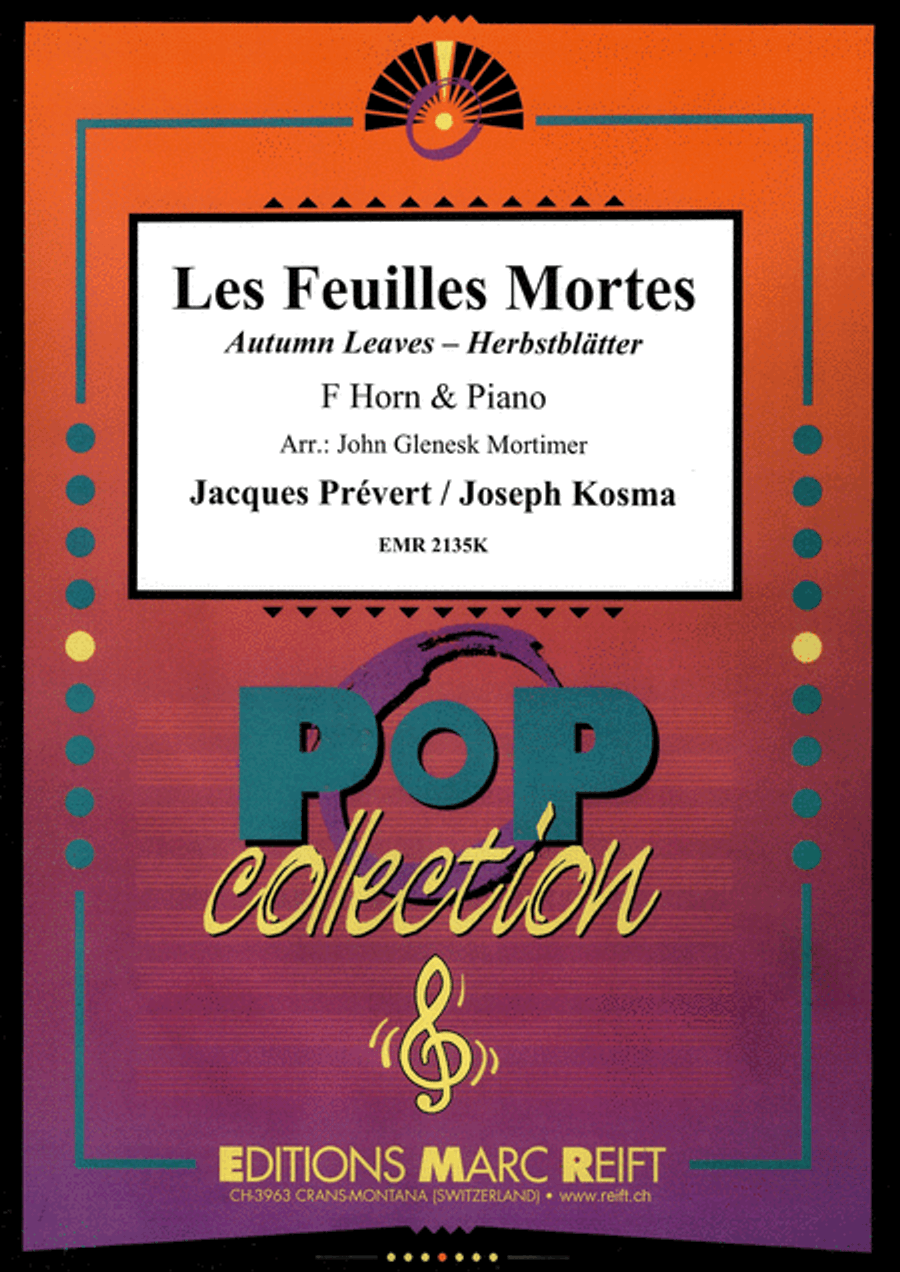 Les Feuilles Mortes Horn scores gallery preview page 1