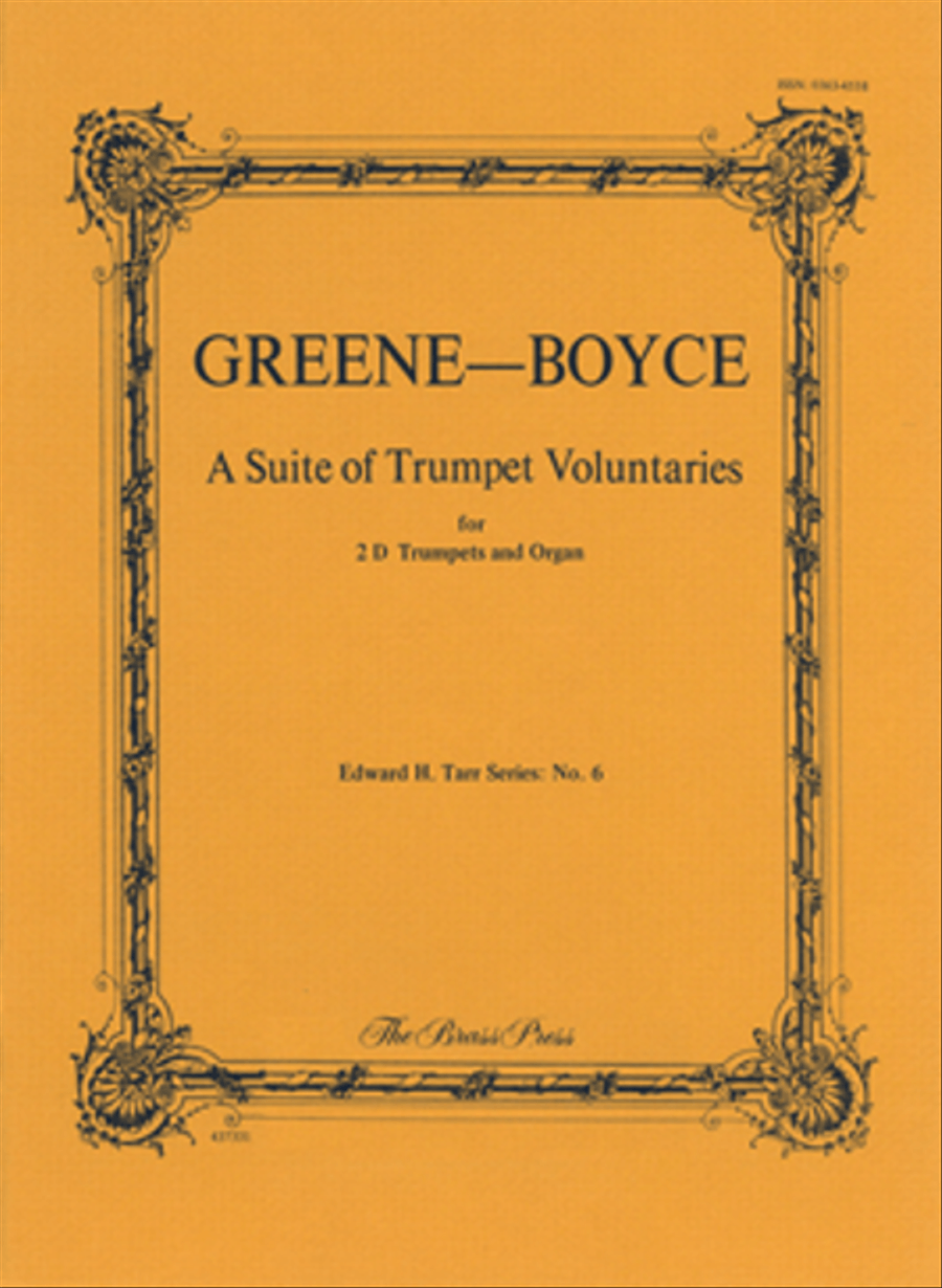 A Suite of Trumpet Voluntaries (in D) Trumpet Duet scores gallery preview page 1