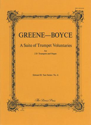 Book cover for A Suite of Trumpet Voluntaries (in D)