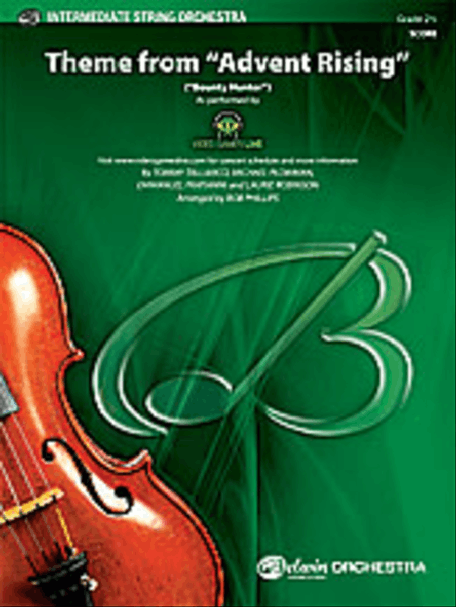 Theme from Advent Rising (Bounty Hunter) String Orchestra scores gallery preview page 1