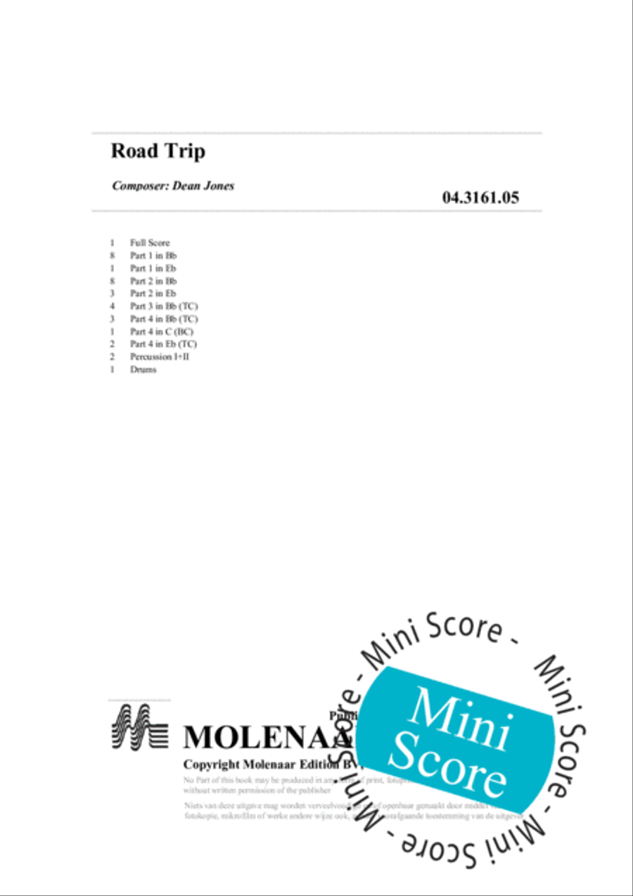 Road Trip Brass Band scores gallery preview page 4