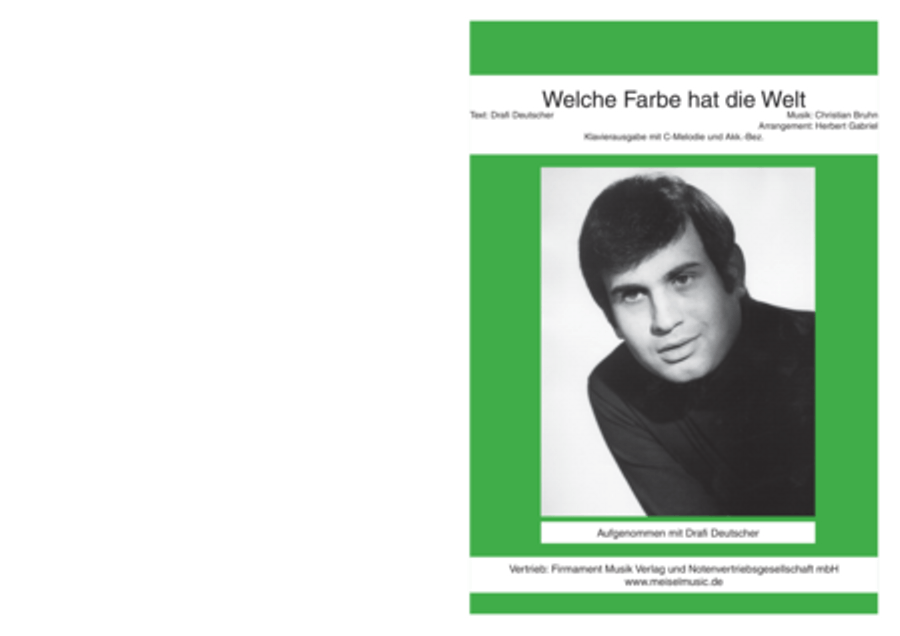 Welche Farbe hat die Welt Voice scores gallery preview page 1