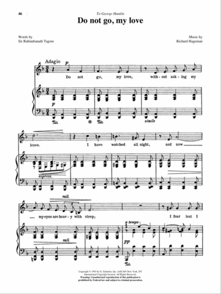 28 American Art Songs Low Voice scores gallery preview page 6