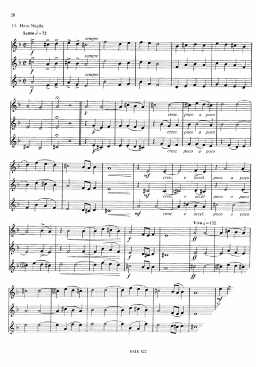 Golden Hits Euphonium Trio scores gallery preview page 14