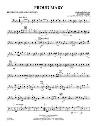 Proud Mary - Trombone/Baritone B.C./Bassoon