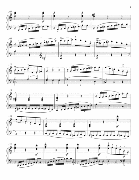 Eight Variations On "Une Fievre Brulante"